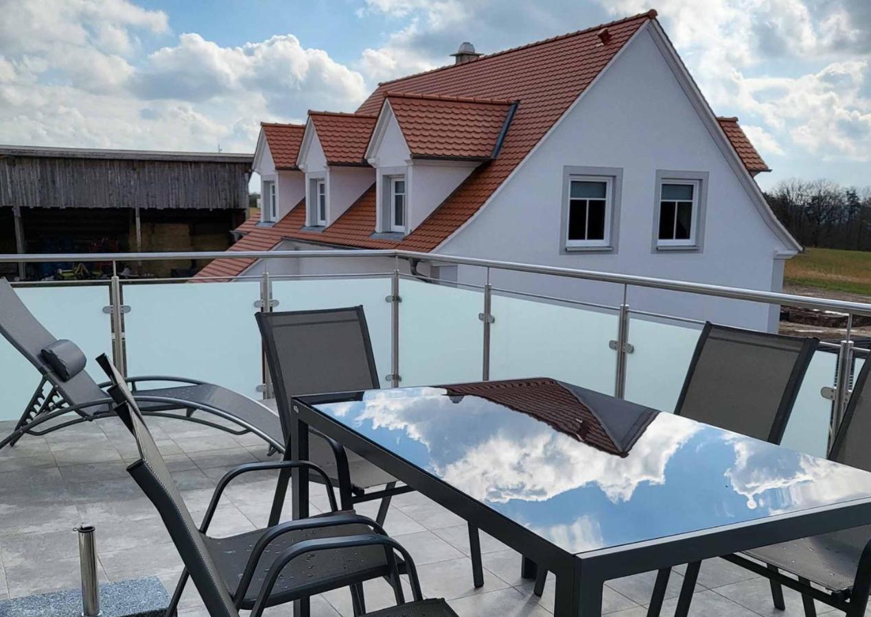 Ferienhof Gutmichel Feuchtwangen Esterno foto